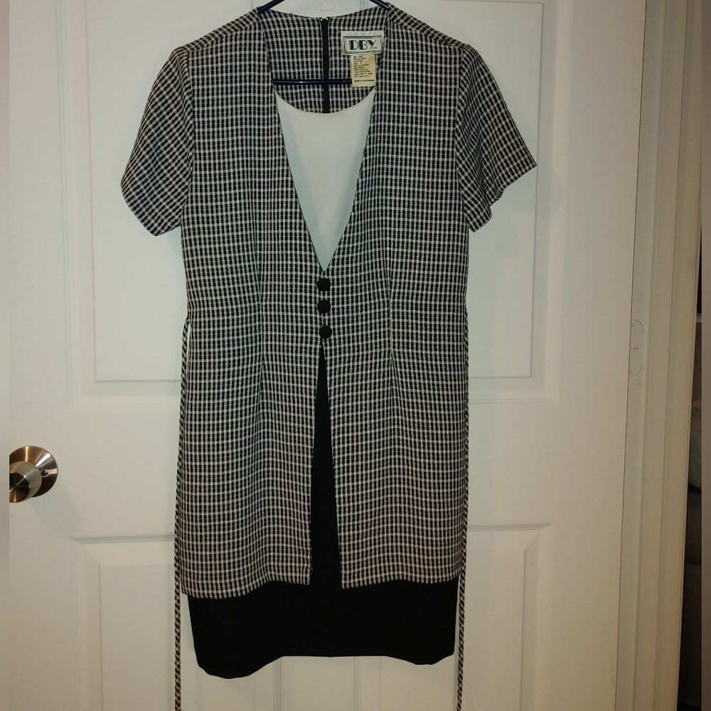Vintage 90s black dress